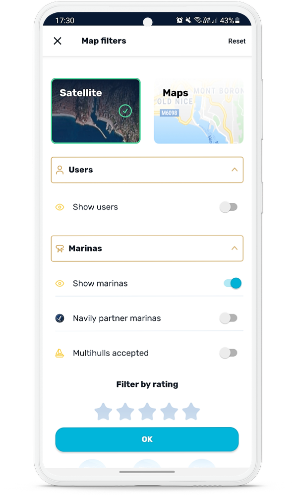 Aperçu application premium